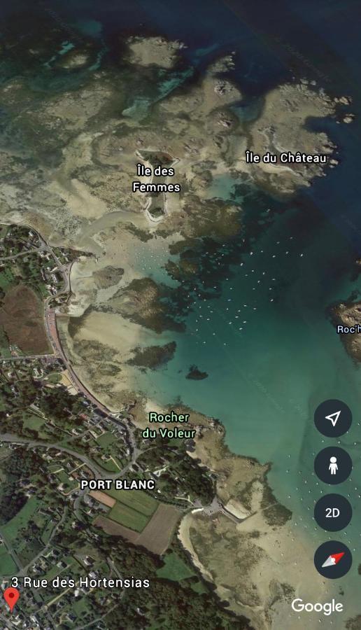 Les Villas D' Onalou Port Blanc Penvénan Exteriör bild